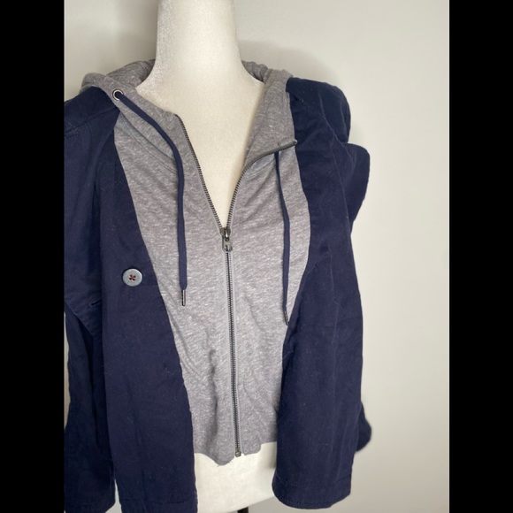 Anthropologie HEI HEI Solon Hooded Jacket Small - Picture 6 of 10